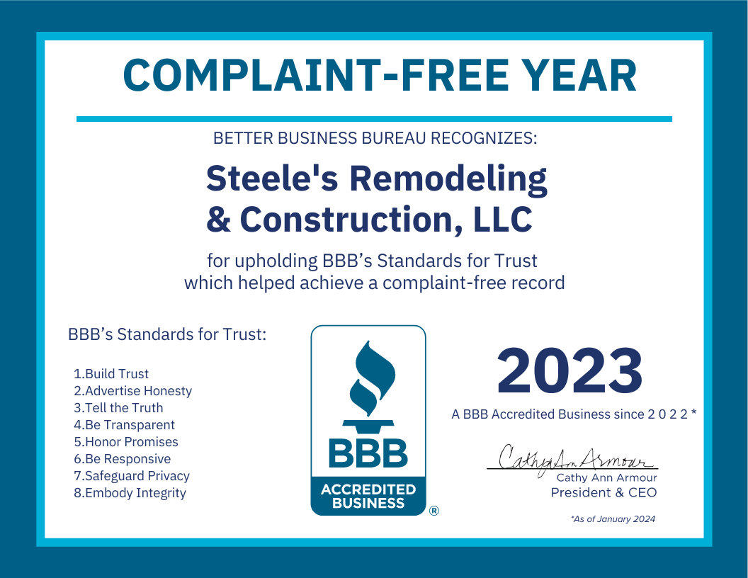 Steele's Remodeling & Construction LLC